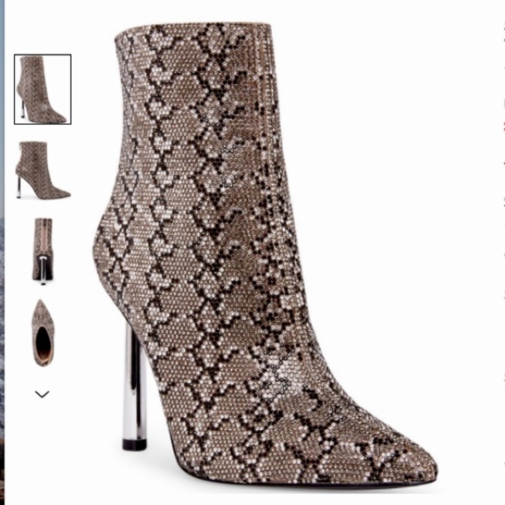 ❄️Steve Madden Robyn Rhinestone Booties